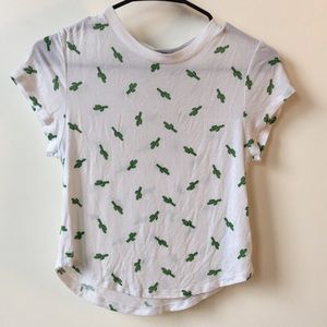 Cacti crop top